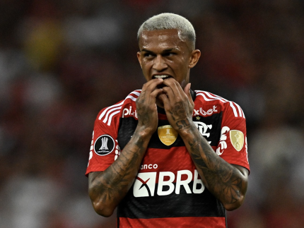 Wesley, lateral direito do Flamengo (Reprodução)