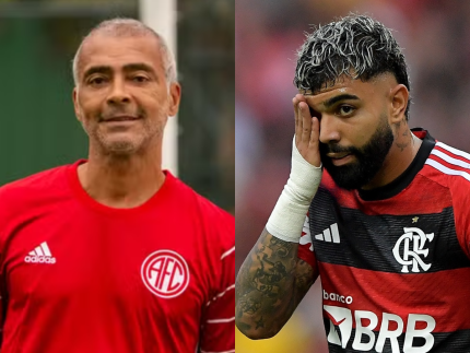 Romário defende Gabigol após polêmica com camisa do Corinthians: “Não fez por desrespeito”