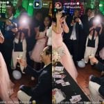 Ana Hikari faz festa de aniversário e é surpreendida com pedido de casamento