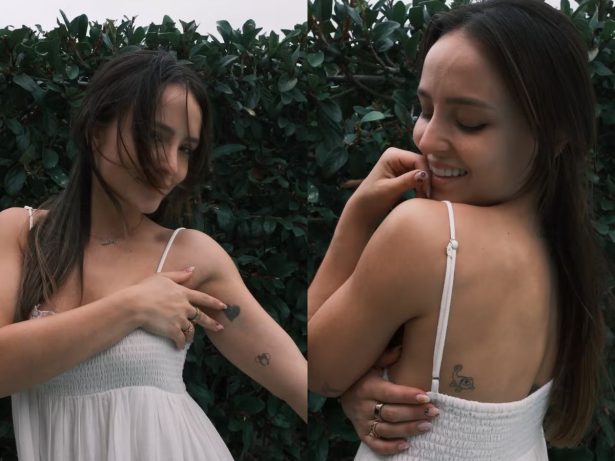 Larissa Manoela faz novas tatuagens inspiradas em personagens da Disney. Veja fotos!