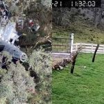 Câmera de sítio registra suposto som do momento da queda do helicóptero de Rick Sollo