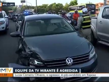 Acidente em São Luís do Maranhão - Reprodução/TV Mirante