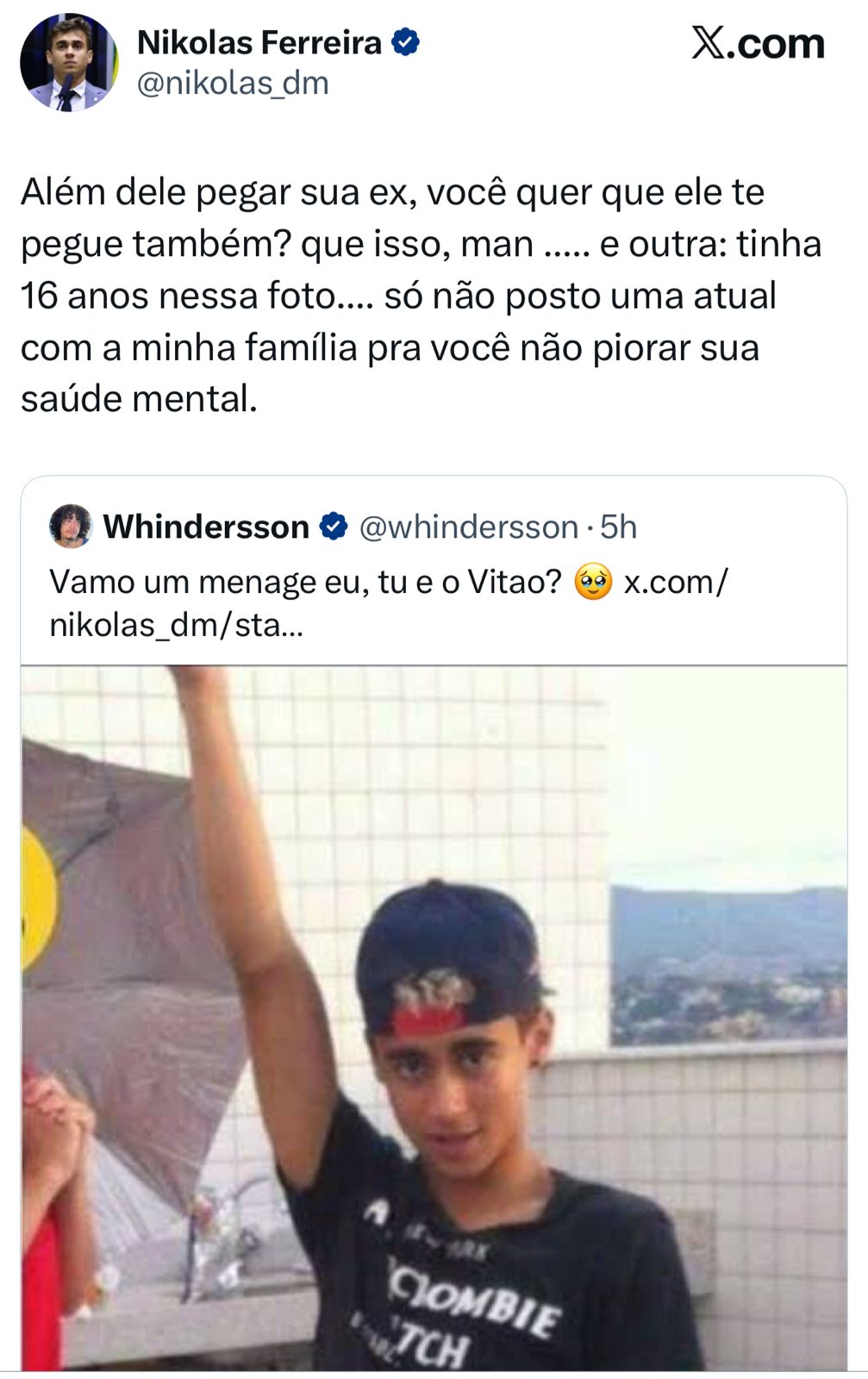 Reprodução/X