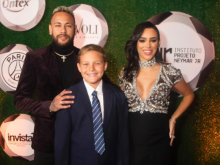 Neymar Jr., Davi Lucca e Bruna Biancardi (Brazil News)