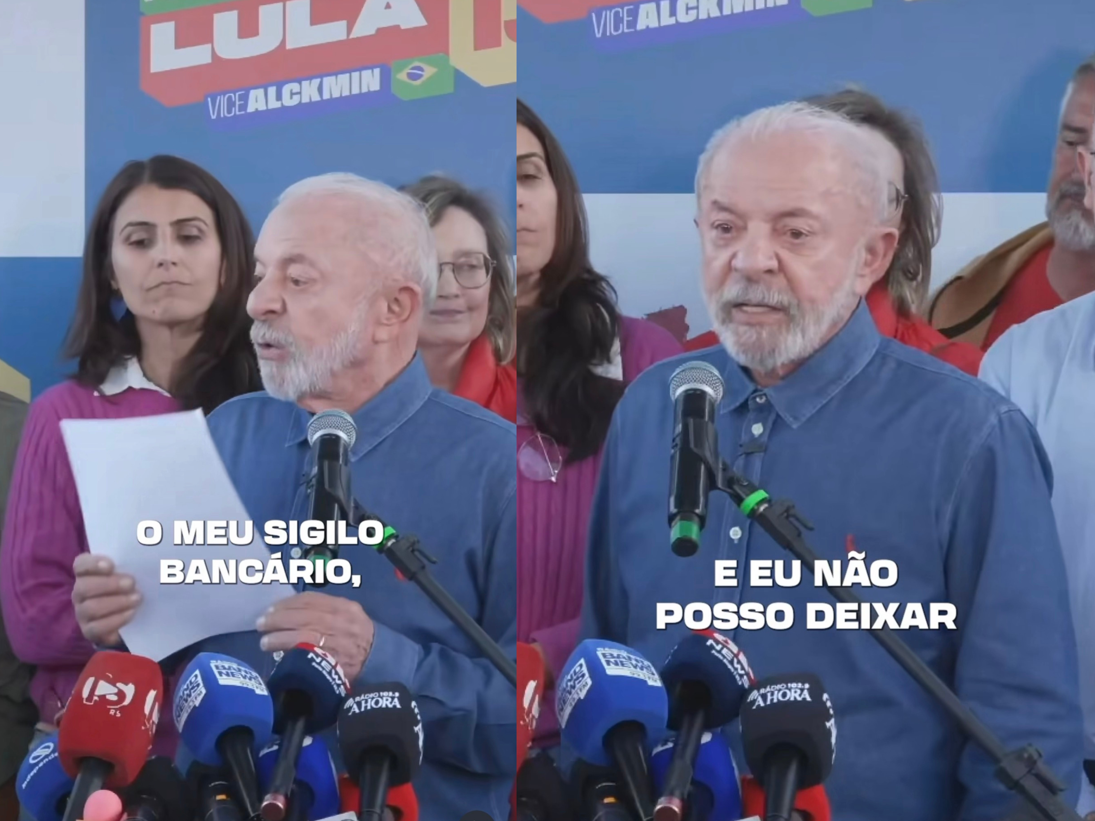 Foto: Reprodução/@lulaoficial