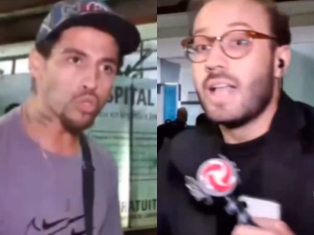 Repórter do SBT é agredido ao vivo e apresentador aciona polícia no ar em MG