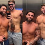 Álvaro Xaro e Sergio Mota aparecem juntos em registros e levantam rumores na web
