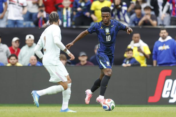 Vini Jr. não treina pelo 2º dia consecutivo e pode ficar de fora de jogo do Brasil