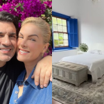 Edu Guedes e Ana Hickmann revelam o quarto do casal antes do grande dia