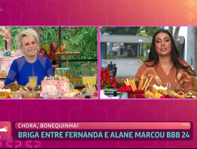 Fernanda dá show de deboche com Ana Maria: “Não assistimos o mesmo programa”