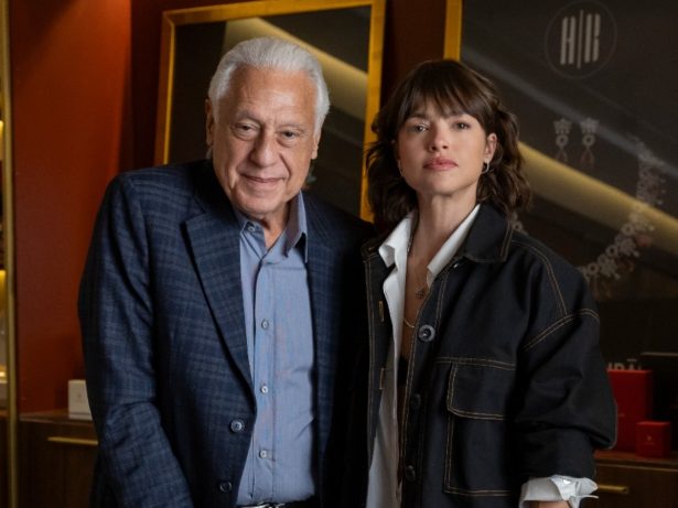 Primeiro registro de Antônio Fagundes e Agatha Moreira em “Quem Ama Cuida”