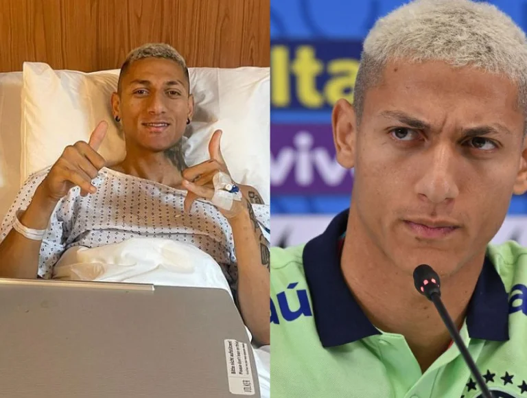 Ao portal LeoDias, assessoria de Richarlison detalha tempo de recuperação do jogador