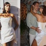 Isis Valverde e Marcus Buaiz celebram pré-casamento com romântica noite italiana