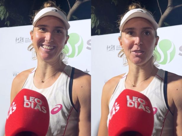Bia Haddad vibra com vitória e destaca apoio de Zé Roberto e Gabi nas arquibancadas