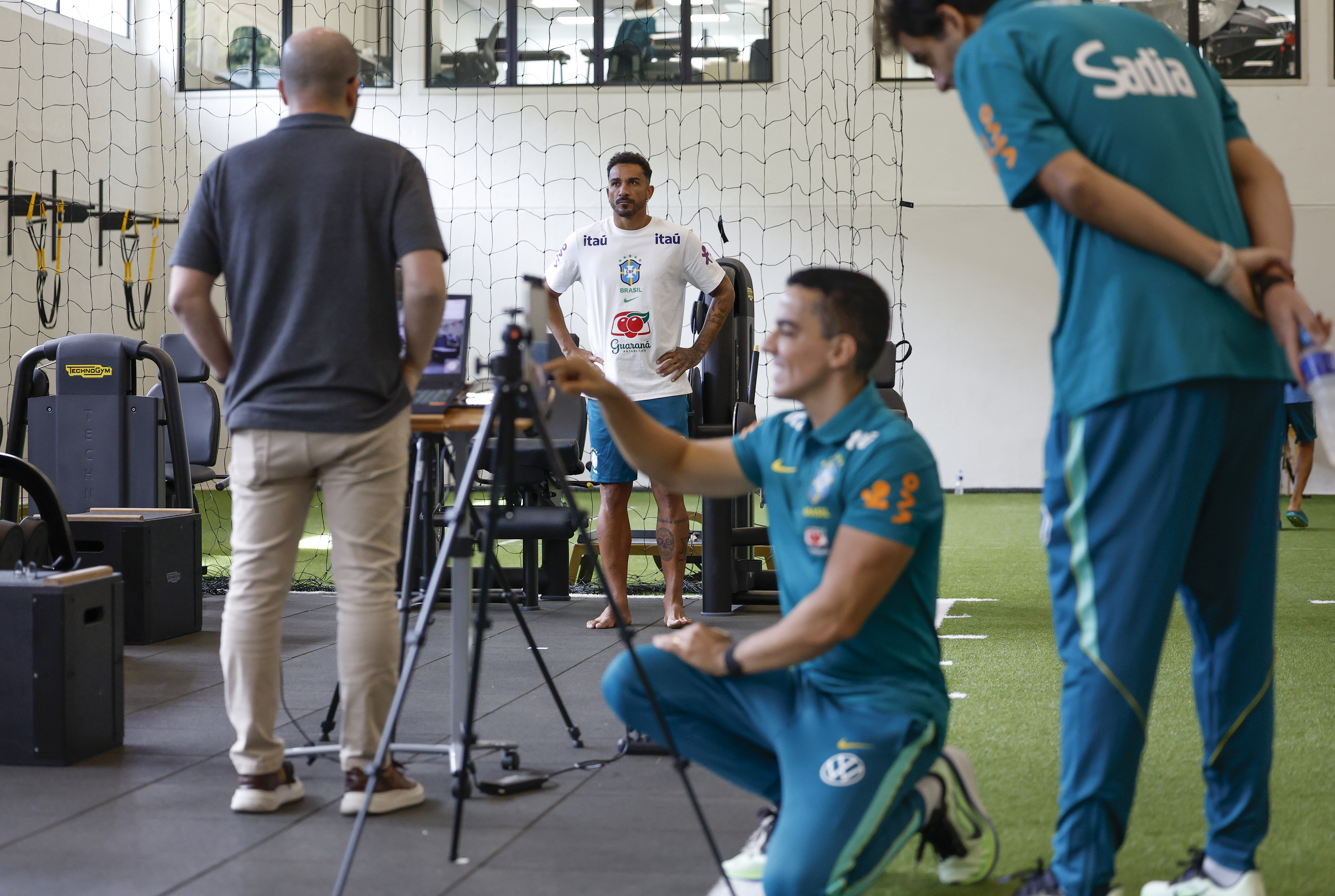 Jogadores da Seleção Brasileira iniciam avaliações na Granja Comary para a Copa do Mundo