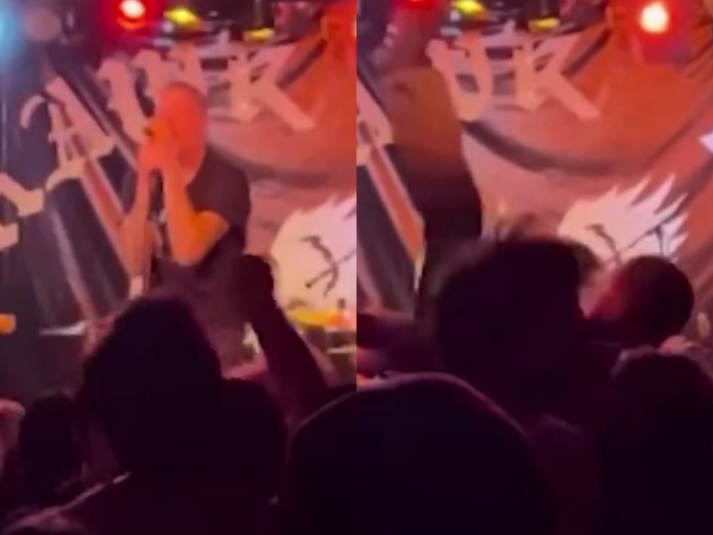 Jovem sofre lesão na coluna e fica paralisada após vocalista de banda se jogar na plateia