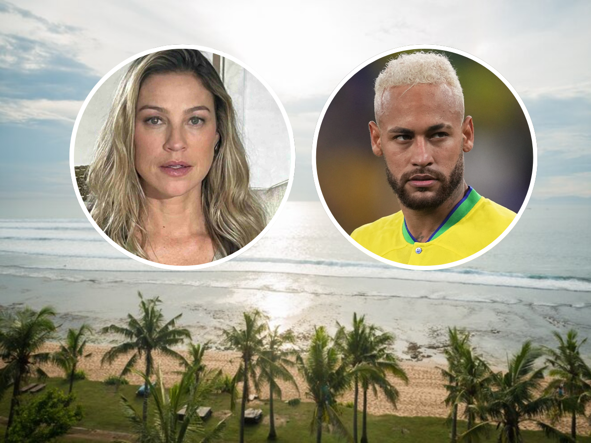 PEC sobre terrenos costeiros é estopim de treta entre Neymar e Luana Piovani (Freepik/Reprodução/Montagem)