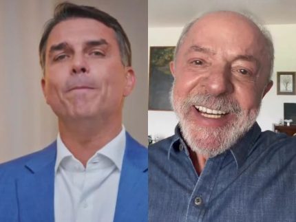 PoderData: Flávio Bolsonaro e Lula empatam no 2º turno para presidente