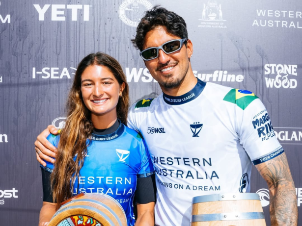 Com Medina e Luana Silva, Brasil lidera ranking do Mundial de Surfe nas duas categorias