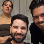 Ana, Zé e amigo da cantora postam vídeos juntos após boatos de afastamento por comentário