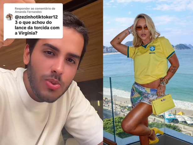 Bolinhas e aviões de papel: influenciador detalha ataques a Virginia no Maracanã