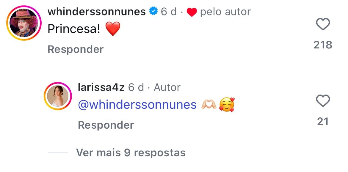 Reprodução/Instagram @larissa4 