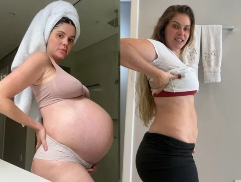 Bárbara Evans comemora perda de peso  2 meses após dar à luz a gêmeos. Saiba tudo!