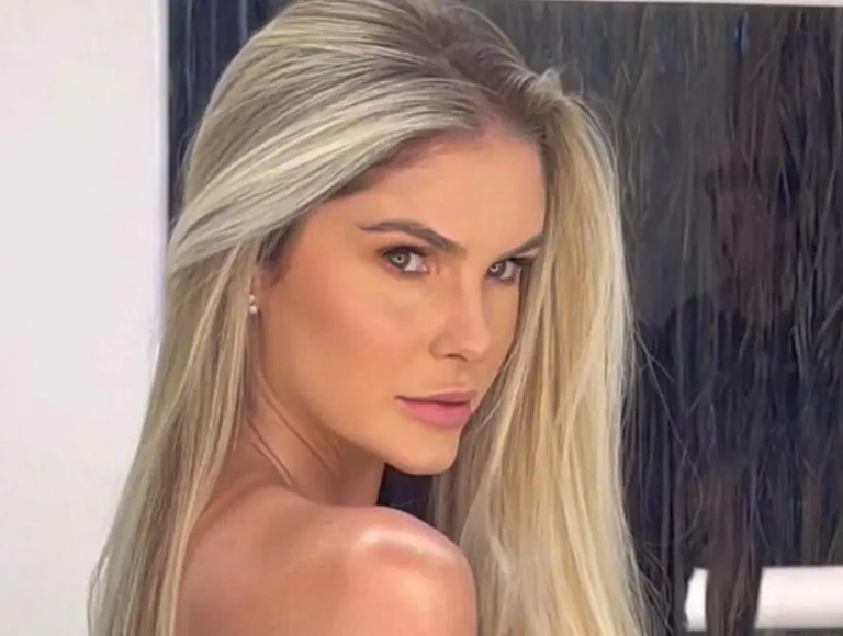 Bárbara Evans é criticada por mostrar funcionária inflando piscina com a boca