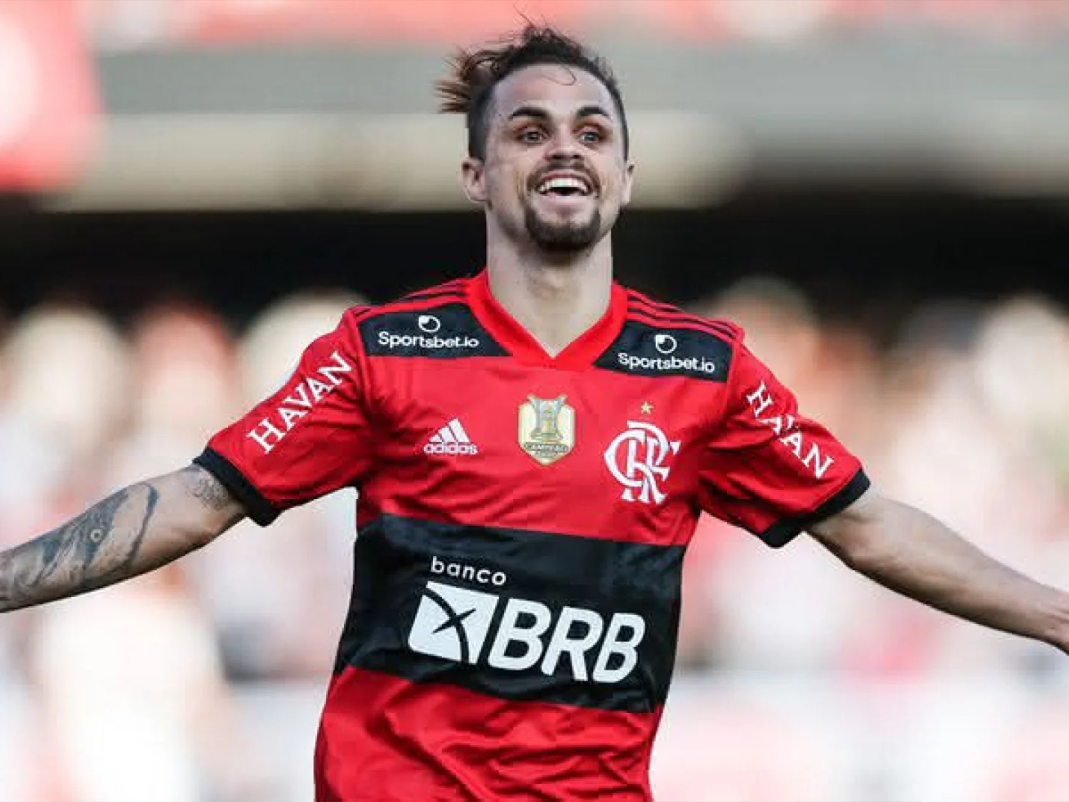 Michael, no Flamengo (Reprodução)