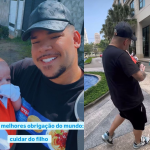 Buarque publica foto com filho após término com Bia: “Melhor obrigação do mundo”