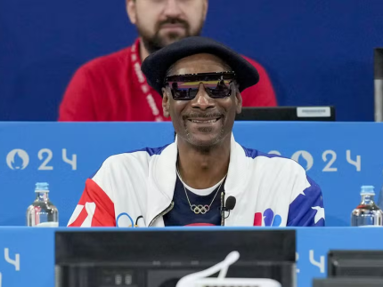 Snoop Dogg deve se apresentar na cerimônia de encerramento das Olimpíadas de Paris (Getty Images)