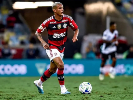 Wesley, lateral direito do Flamengo (Reprodução)