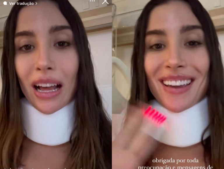 Bianca Andrade se pronuncia sobre estado de saúde e dá detalhes de acidente
