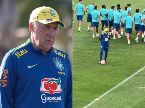 Ancellotti estreia pela seleção brasileira em jogo contra o Equador