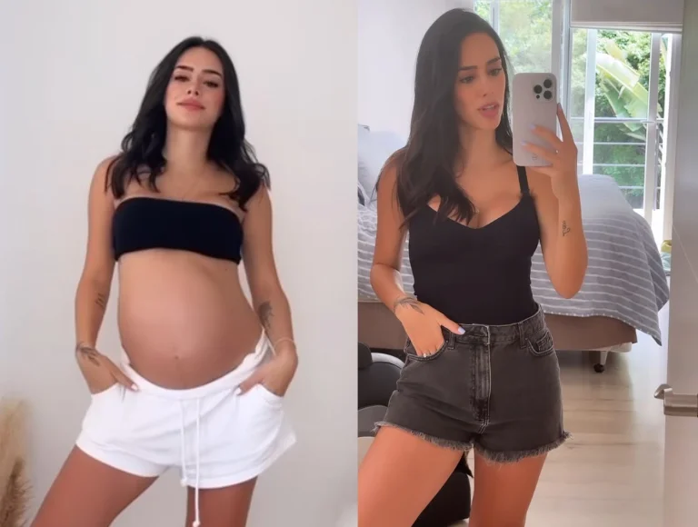Bruna Biancardi comemora a perda dos quilos a mais que ganhou na gravidez