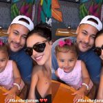 Bruna Biancardi e Mavie voltam para o Brasil e celebram reencontro com Neymar