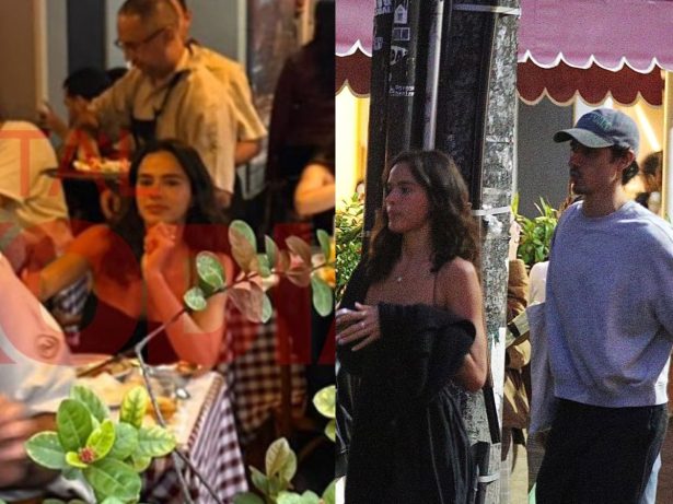 Bruna Marquezine é vista em almoço com amigo em restaurante do Rio