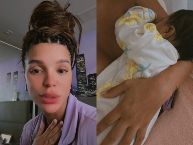 Brunna Gonçalves desabafa sobre desafios do puerpério: “Contando os dias”