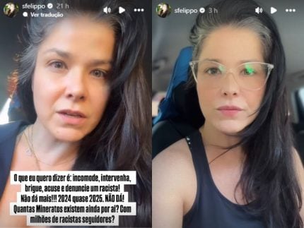 Com filhas vítimas de racismo, Samara Felippo se posiciona sobre caso de Ana Paula Minerato