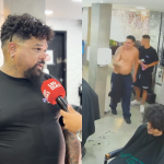 Briga em barbearia: Dono afirma que Pedro fugiu do local após chamar polícia