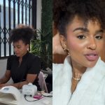 Ex-BBB Natália Deodato arregaça as mangas e volta a atender como manicure