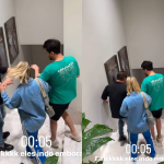 Leonardo sai cambaleando de nova mansão de Virginia e Zé Felipe e diverte web