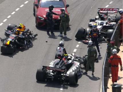 Fórmula 1 em Mônaco tem grave acidente e deixa um fotógrafo ferido