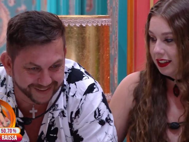 Edilberto e Raissa são a segunda dupla eliminada do BBB25