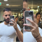 Mari Gonzalez aparece de fininho em foto de Pipo Marques em Portugal