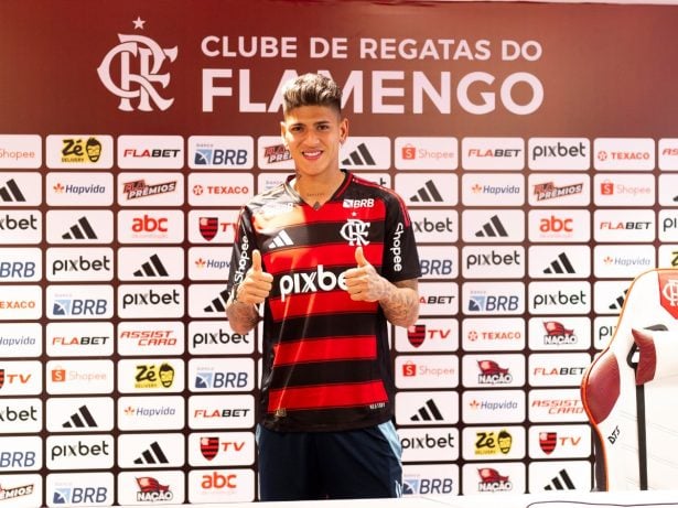 Em apresentação, Carrascal revela emoção e exalta chegada ao Flamengo