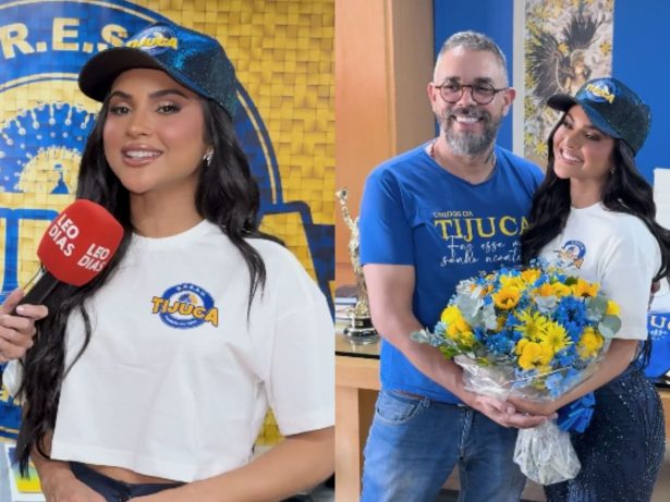 Mileide Mihaile celebra ida à Unidos da Tijuca: “Mexeu com meu coração”