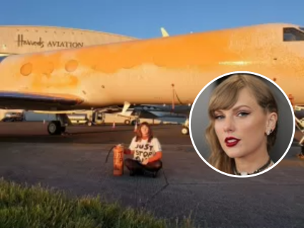 Ativistas são presas ao vandalizarem aeronaves e tentarem atacar avião de Taylor Swift