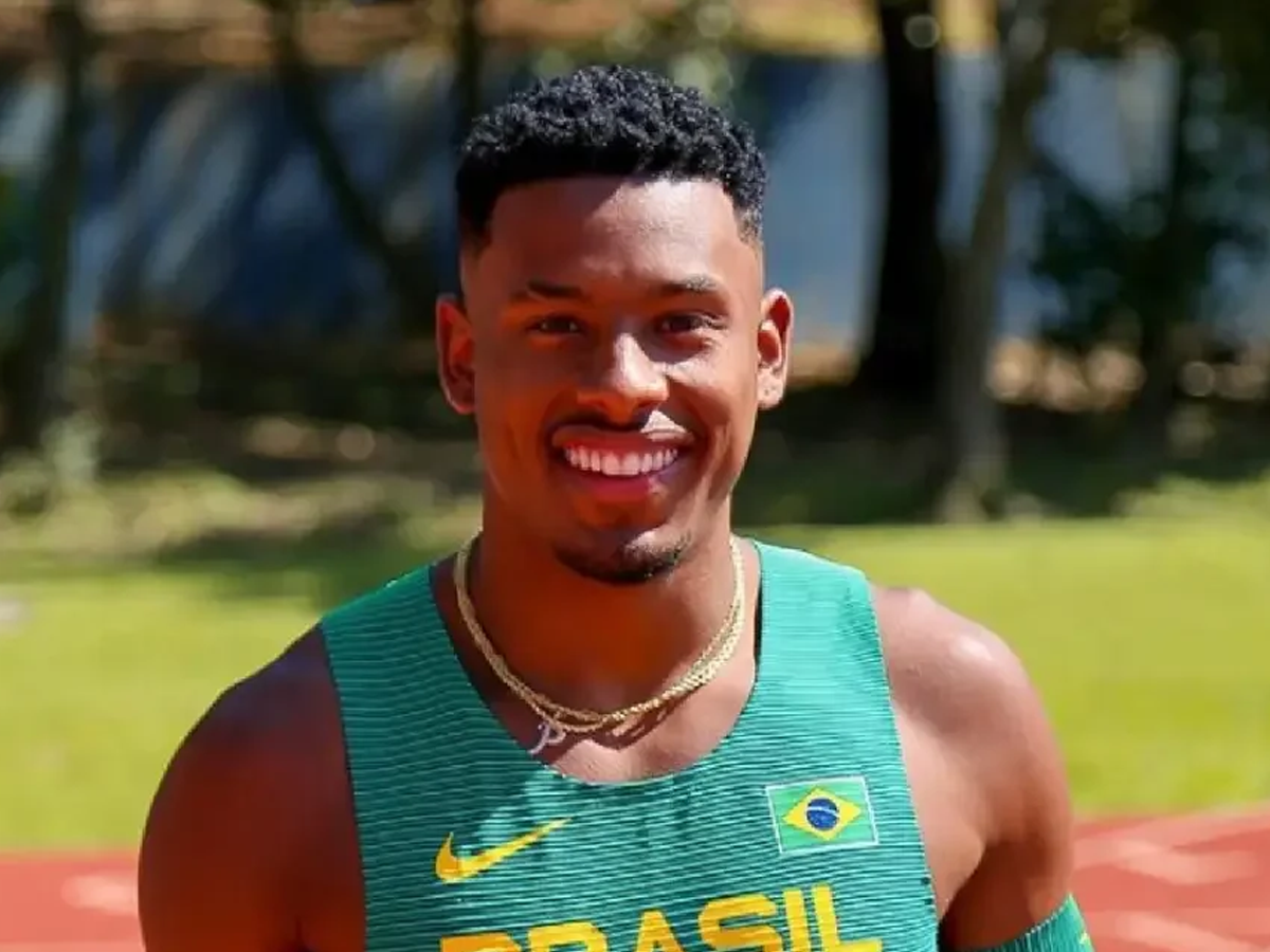 Paulo André já esteve nas Olímpiadas de Tóquio, em 2021, e chegou às semifinais dos 100 m rasos (Reprodução)