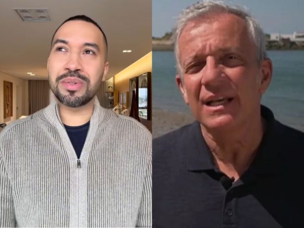 Gil do Vigor é chamado de “falso acadêmico” por jornalista da Globo e rebate; veja